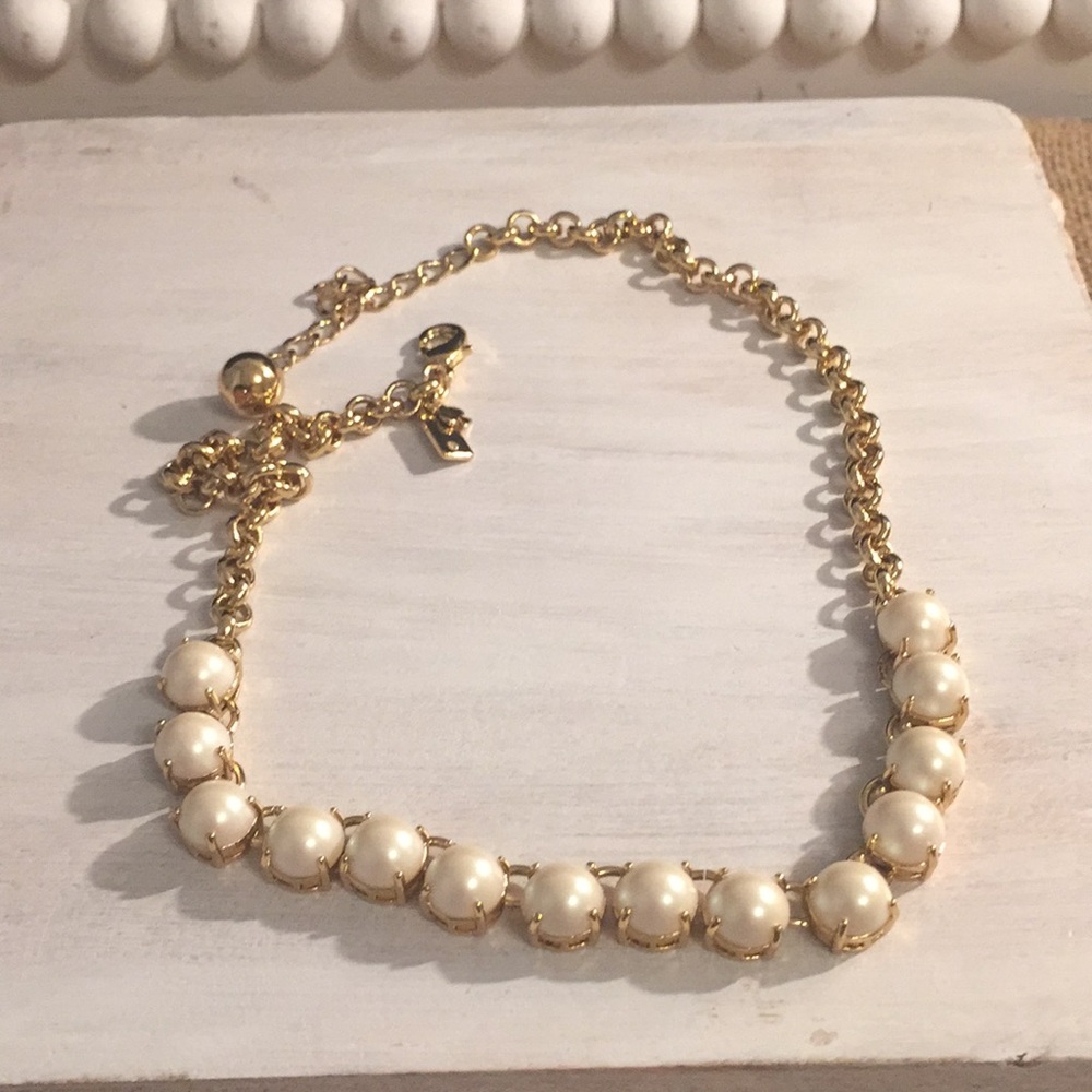 Kate Spade Faux Pearl Necklace - Picture 2 of 4